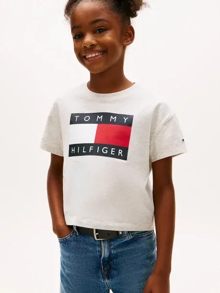 Tommy Hilfiger tričko šedé