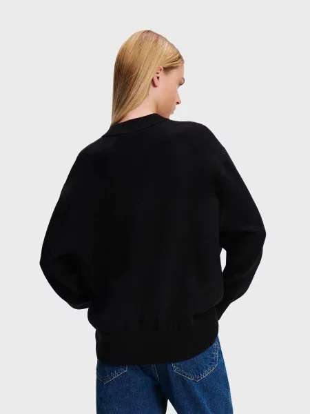 Свитер Karl Lagerfeld Jeans черный