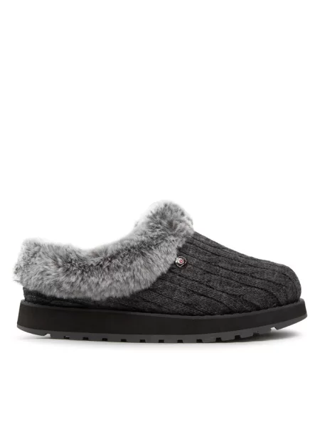 Kapcie Skechers szare