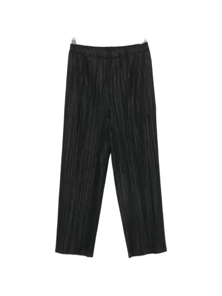 Pantaloni Pleats Please Issey Miyake negru