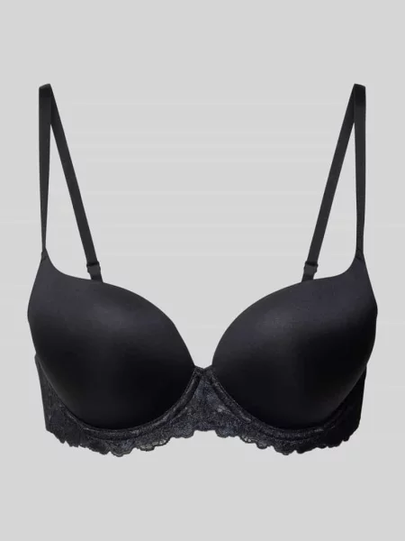 Biustonosz z regulowanymi ramiączkami model ‘CLAIRE’ Dorina czarny