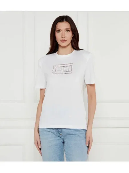 Elisabetta Franchi Tricou alb