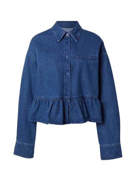 EDITED Bluză Bibi denim albastru