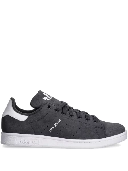 Sneakerși Adidas Gazelle din piele de căprioară cu decolteu rotund alb