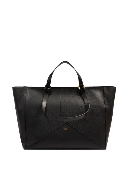 Geanta de piele Lancel din piele negru