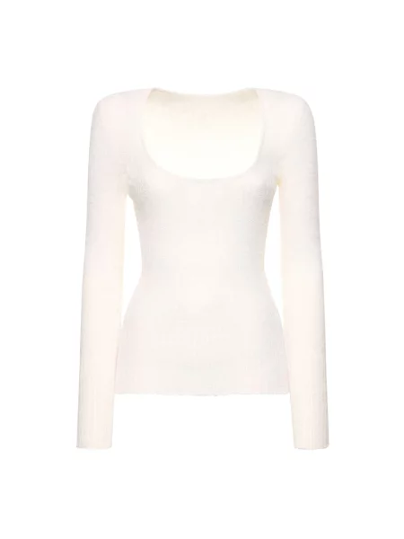 Top Jacquemus biały