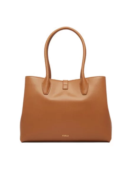 FURLA Shopper torba GOCCIA sepija smeđa