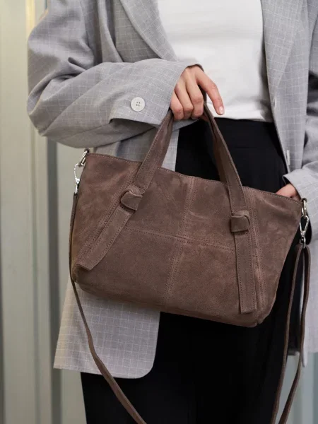 WeLassie Сумка zhnocha-shkrqna-sumka-ameliq-kapuchino Світло-коричневий Штучна шкіра коричнева