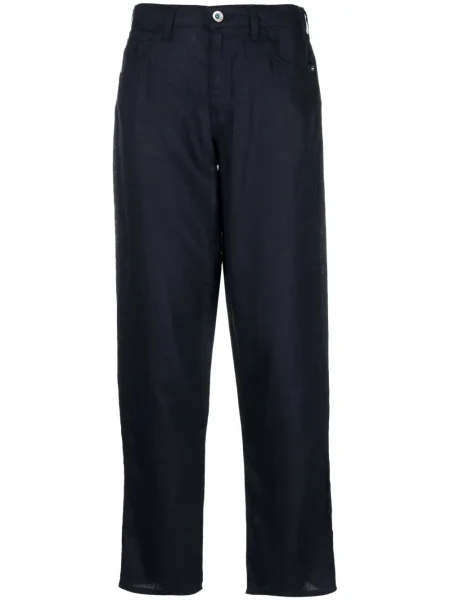 Pantaloni Emporio Armani de in albastru