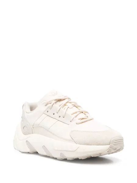 Dryžuotos kelnės Adidas chunky juoda
