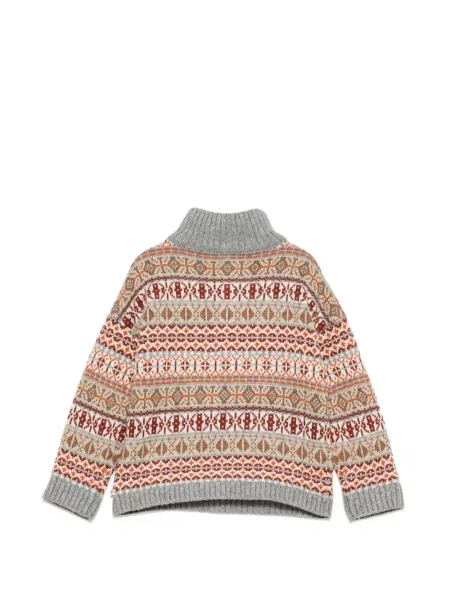 Sweter dziecięcy Bonton szary