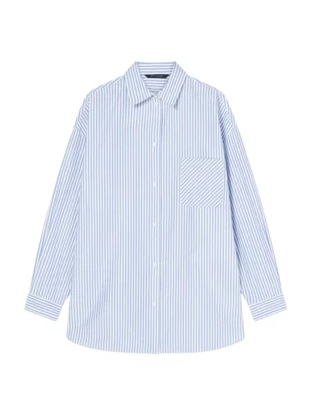Koszula Armani Exchange niebieska