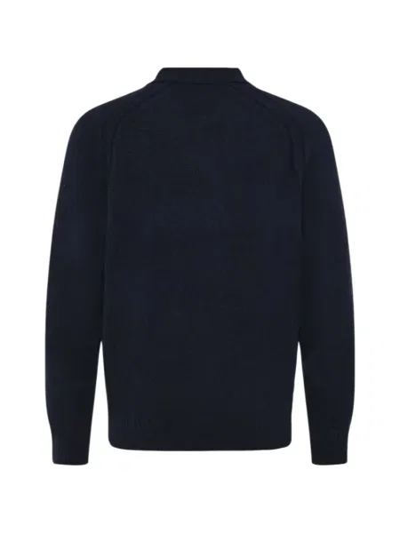 Gulerat tricou polo Boss albastru