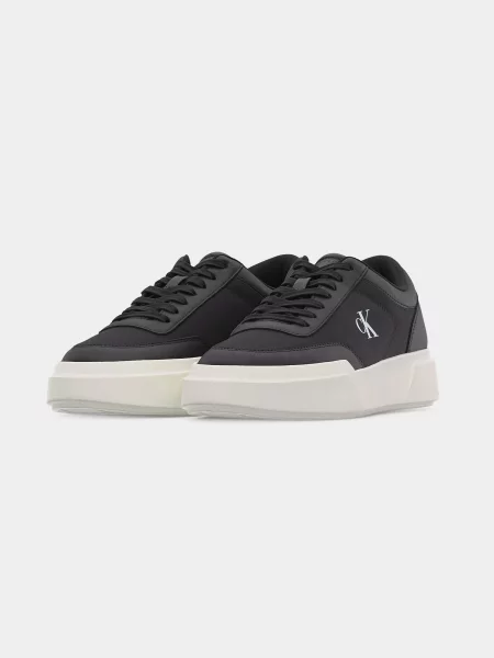 Sneakerși Calvin Klein din piele chunky negru