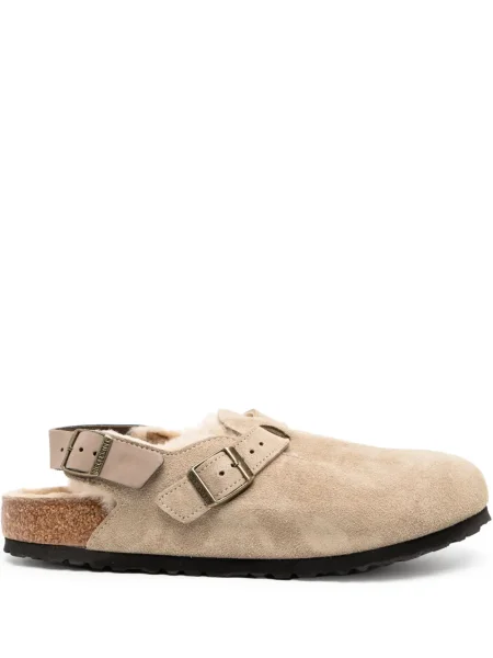 Sandale Birkenstock din piele de căprioară