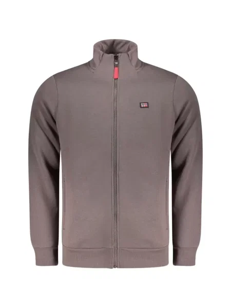 Pulover Norwegian Rain cu autograf maro