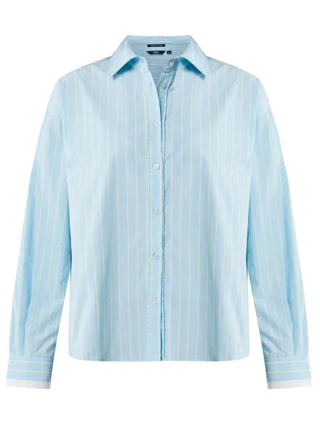 MEXX Bluză albastru deschis / verde deschis alb