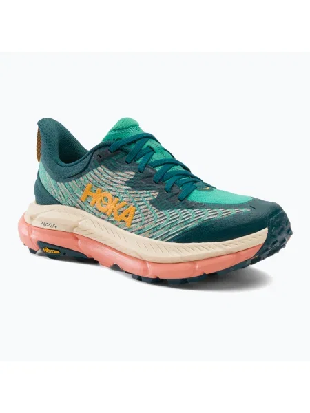 Дамски обувки за бягане HOKA Mafate Speed 4 deep teal/water garden зелено