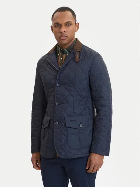 Barbour Prehodna jakna Quilted Mornarsko modra