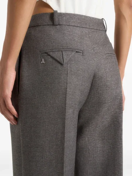 Pantaloni Manière De Voir plisate gri