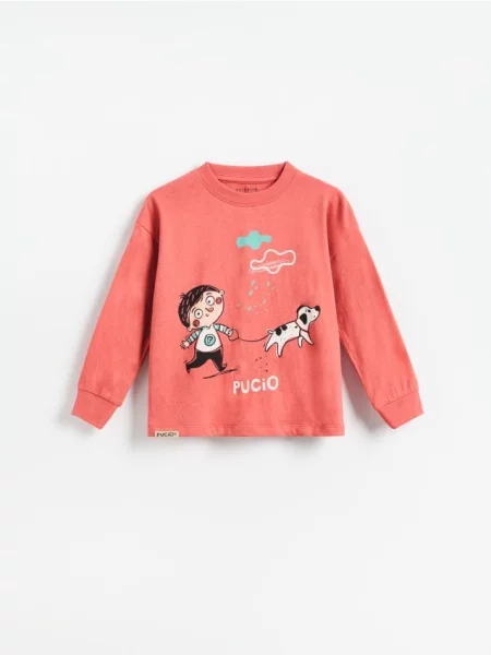 Reserved Longsleeve Pucio 2 pack złamana biel
