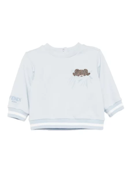 Bluza dziecięca Fendi niebieska