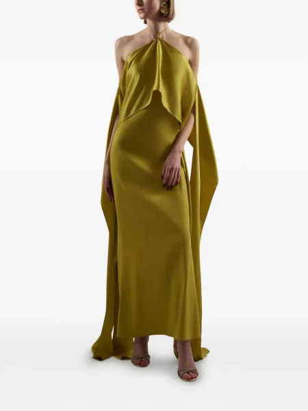 Rochie Taller Marmo drapată de costum verde