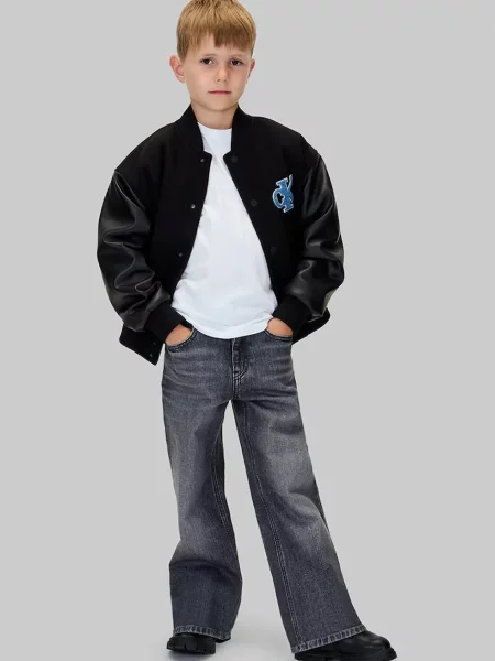 Calvin Klein Jeans Dječje traperice SKATER MID siva