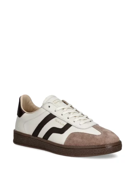 Szarvasbőr csíkos sneaker Gant