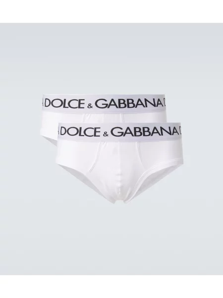 Jersey hlačke Dolce&gabbana bela