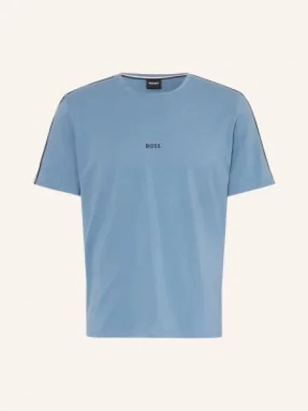 Boss Pyžamové Tričko tmavě modrá