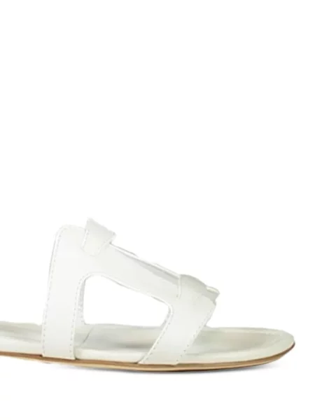 Sandalai Manolo Blahnik be kulniuko balta