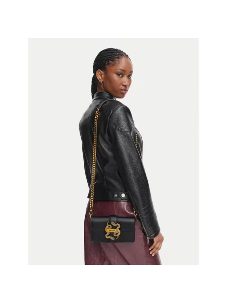Just Cavalli torebka crossbody z imitacji skóry czarna