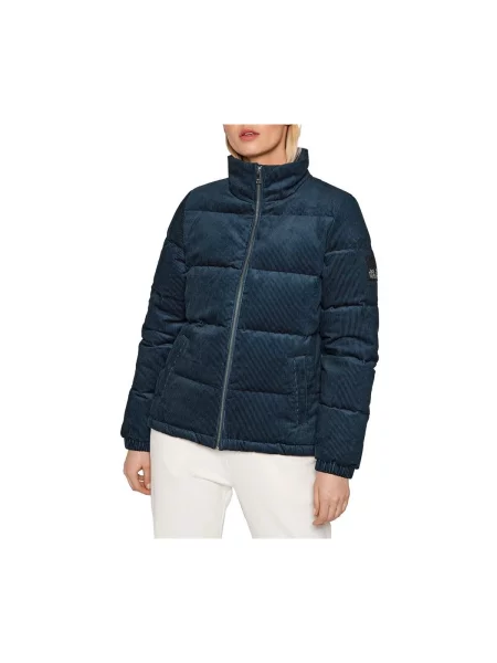Menčestrové sako Jack Wolfskin modrá