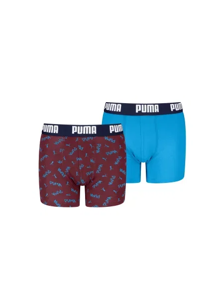 PUMA Chłopięce bokserki 2 pary Odzież 8 czerwony