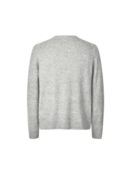 Sweter Samsoe Samsoe z kaszmiru szary