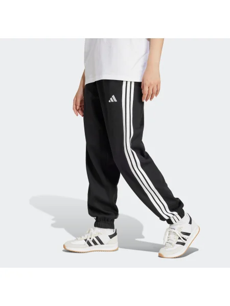 Adidas Teplákové nohavice Essentials Fleece čierna