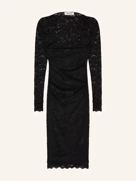 Diane Von Furstenberg Krajkové Šaty Darrius černá