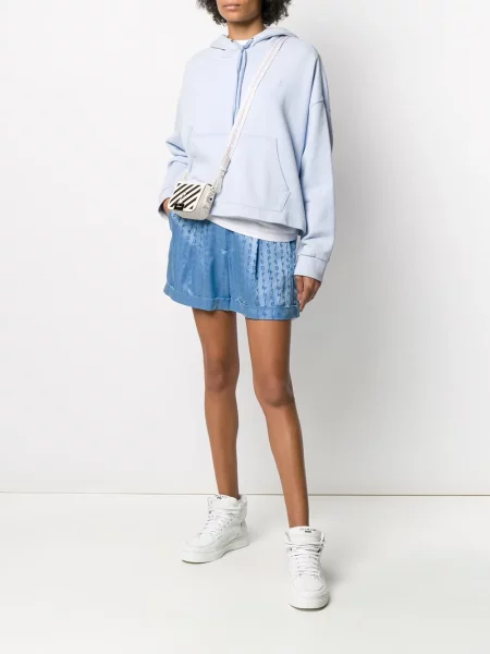 Žakárové kraťasy Off-white bílé