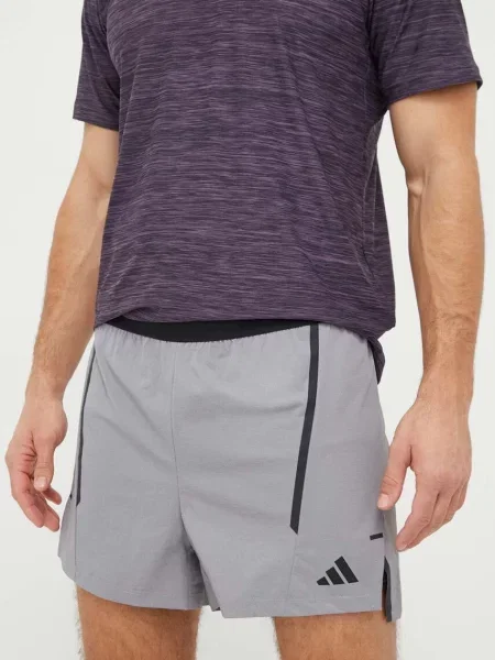 Adidas Performance szorty treningowe Designed for Training szare