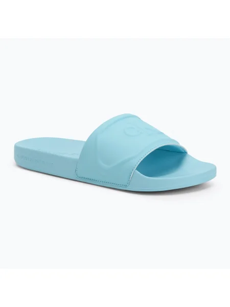 Papuci pentru femei Calvin Klein Pu Hf Mg blue danube albastru