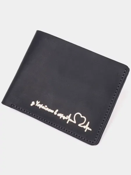 Grande Pelle Гаманець Шкіра чорний