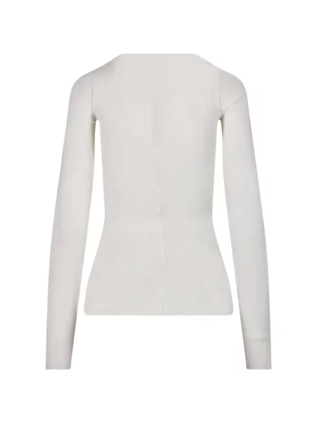 Lung tricou Rick Owens alb