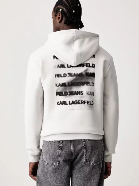 Свитер Karl Lagerfeld Jeans с капюшоном