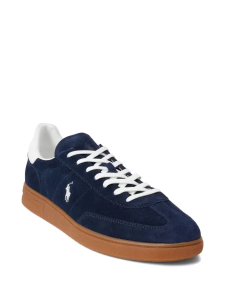 Ριγέ polo Polo Ralph Lauren με κουκούλα με αυτόγραφο λευκό
