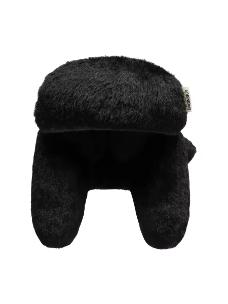 Sztuczne futro futro Ruslan Baginskiy czarne