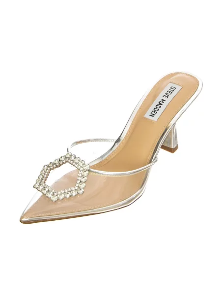 Klapki mules Steve Madden szare