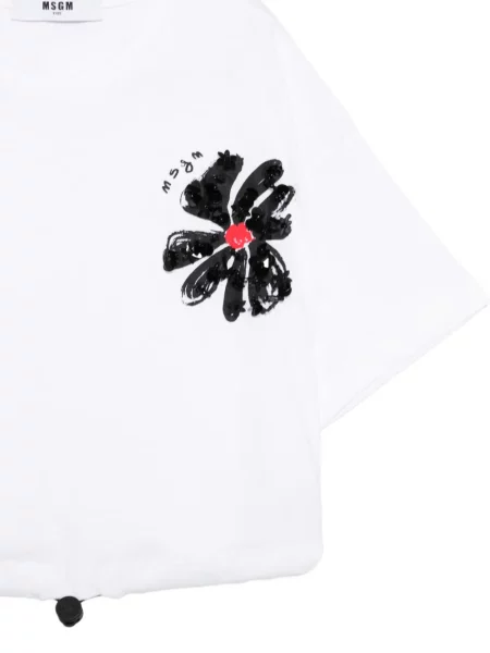 Dětské tričko Msgm bílé