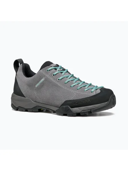 Olcsóbban. Női túrabakancs SCARPA Mojito Trail GTX füst/jade. Méret: 38 EU szürke