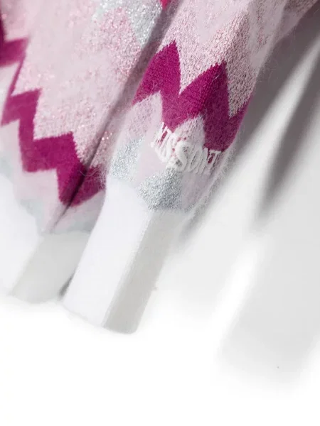 Sweter dziecięcy Missoni różowy